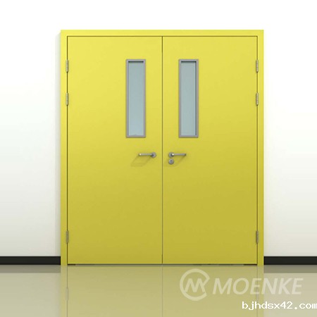 What are the prominent advantages of automatic doors in steel operating rooms